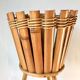 Vintage bamboo plant holder