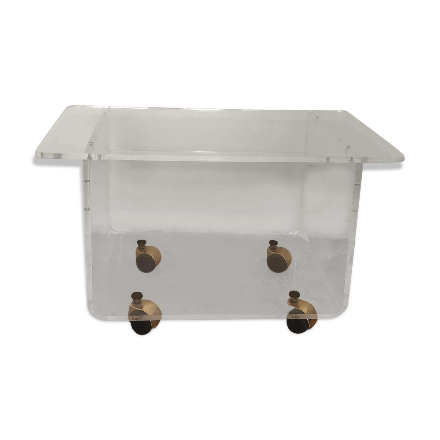 Plexiglas coffee table, Marais International