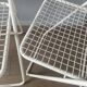 4 vintage folding chairs "Ted Net"