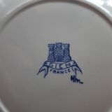 2 earthenware plates from Gien