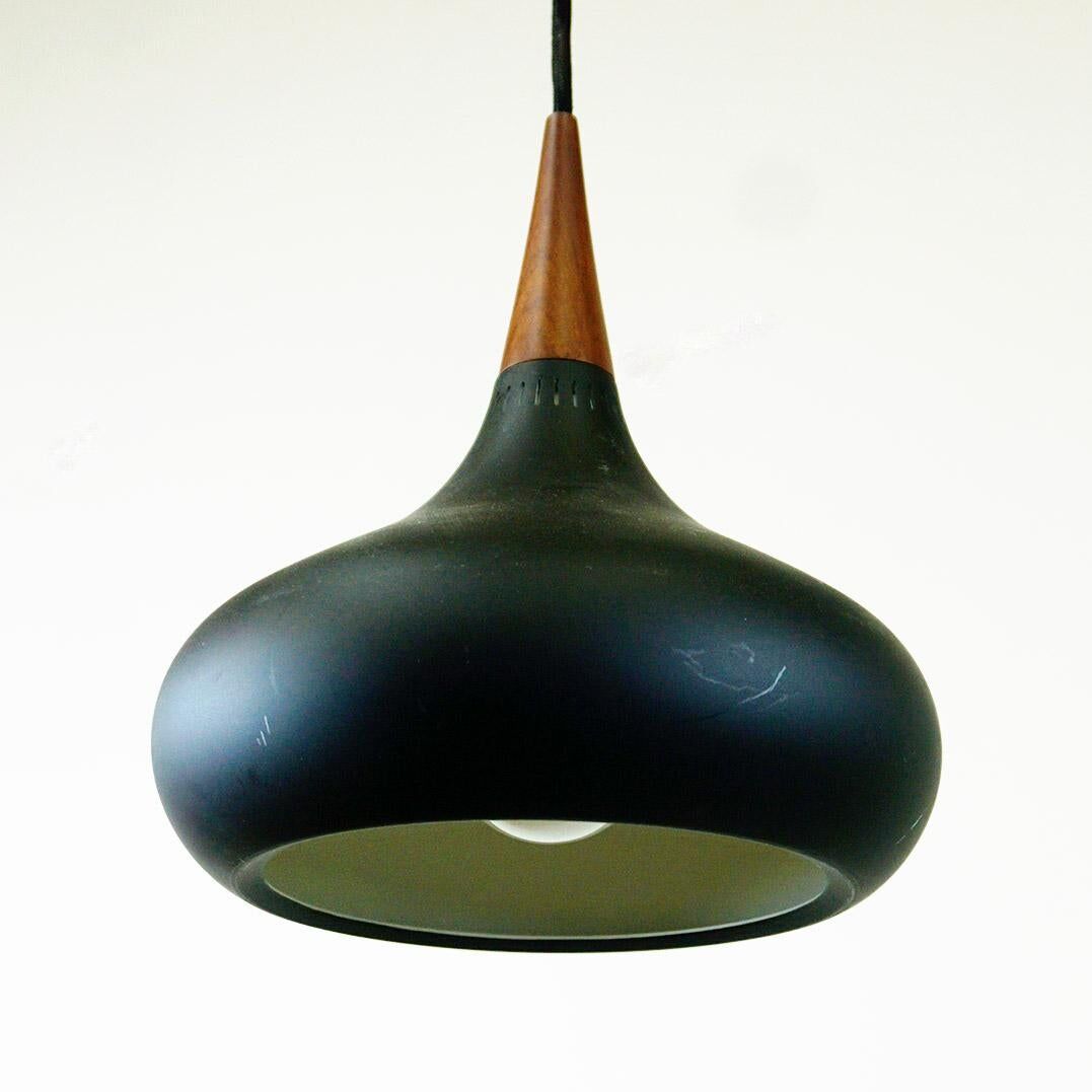 Black Orient Pendant Lamp by Jo Hammerborg Denmark