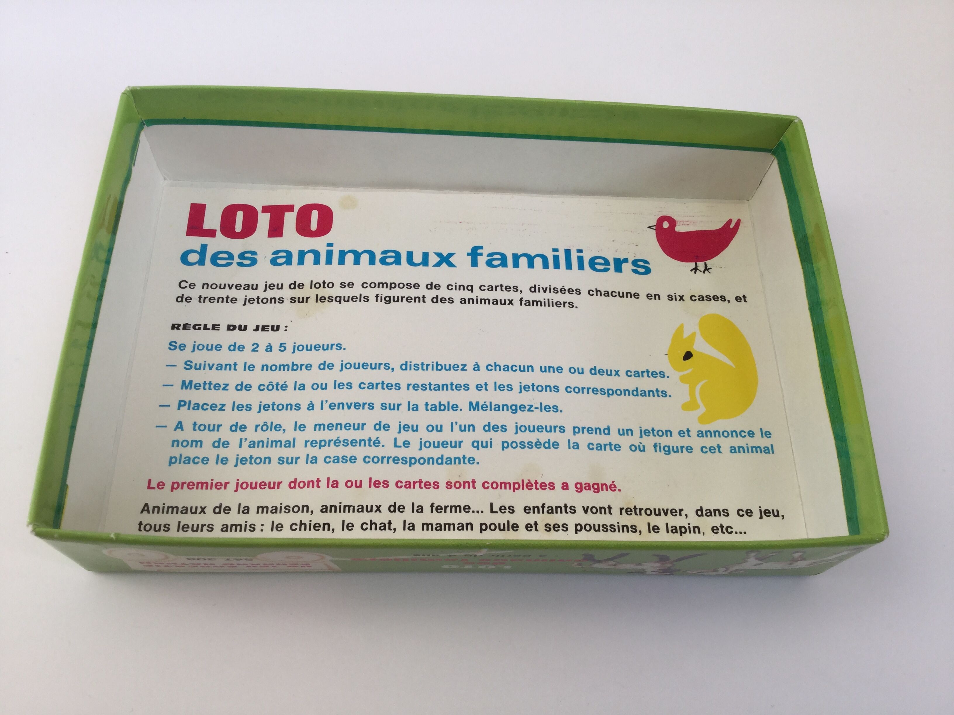 Ancient Toy Lotto Pets