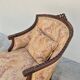 Chaise longue decorated with butterflies in Louis XVI style from the Napoleon III period