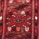 Nice big vintage carpet Bokhara handmade 200x282 cm