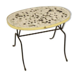 table ronde allongée