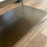 Table basse marbre et laiton