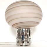 Brown Murano Glass Table Lamp by Sabattini and Diaz de Santillana for VeArt