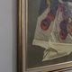 Vintage realism still life oil painting by Pipino | Italy