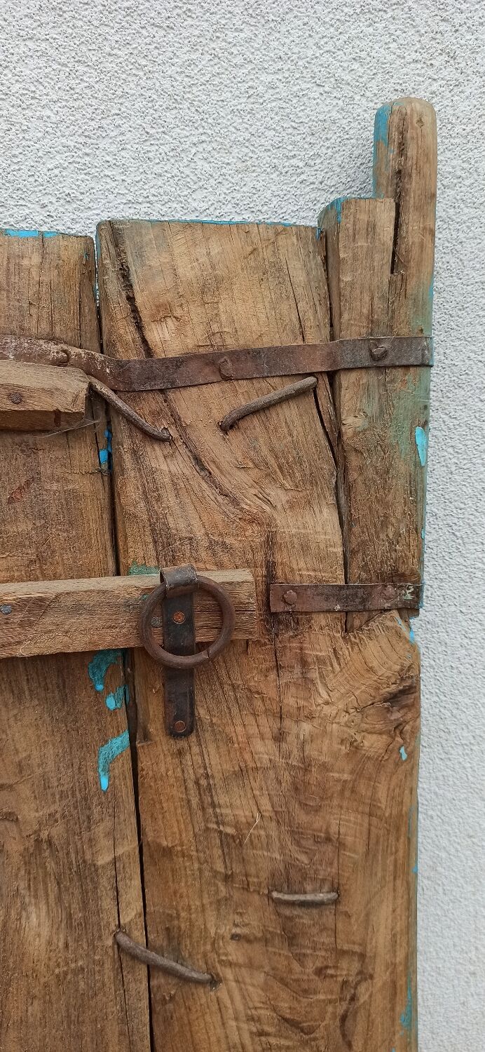 Old wooden door