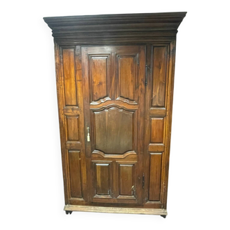 Armoire penderie d’époque en chêne massif