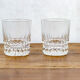 Paire de verres à eau style art déco