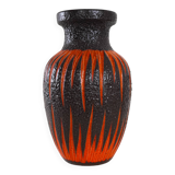 Ceramic vase, German design, 1960s, manufacturer: Scheurich Keramik