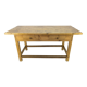 Vintage Rustic Baltic Pine Dining Table, 1930s