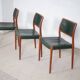 3 x chaises Niels Møller modèle 80