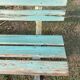 Antique garden bench