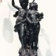 Art Nouveau style lamp 1900