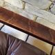 Pair of vintage 1970s faux leather armchairs