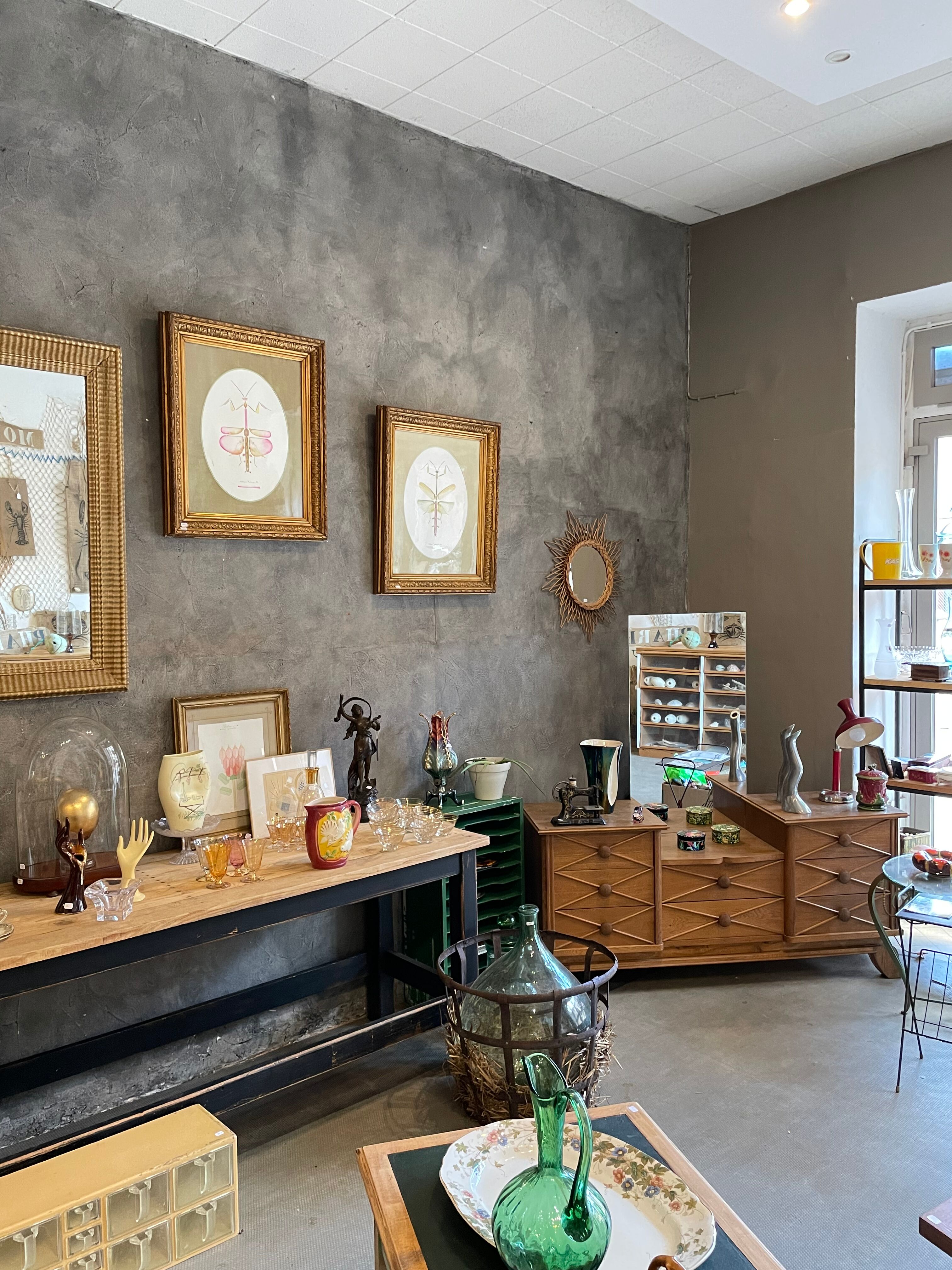 Business console table