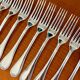 Christofle Malmaison 12 dessert forks 17 cm new condition