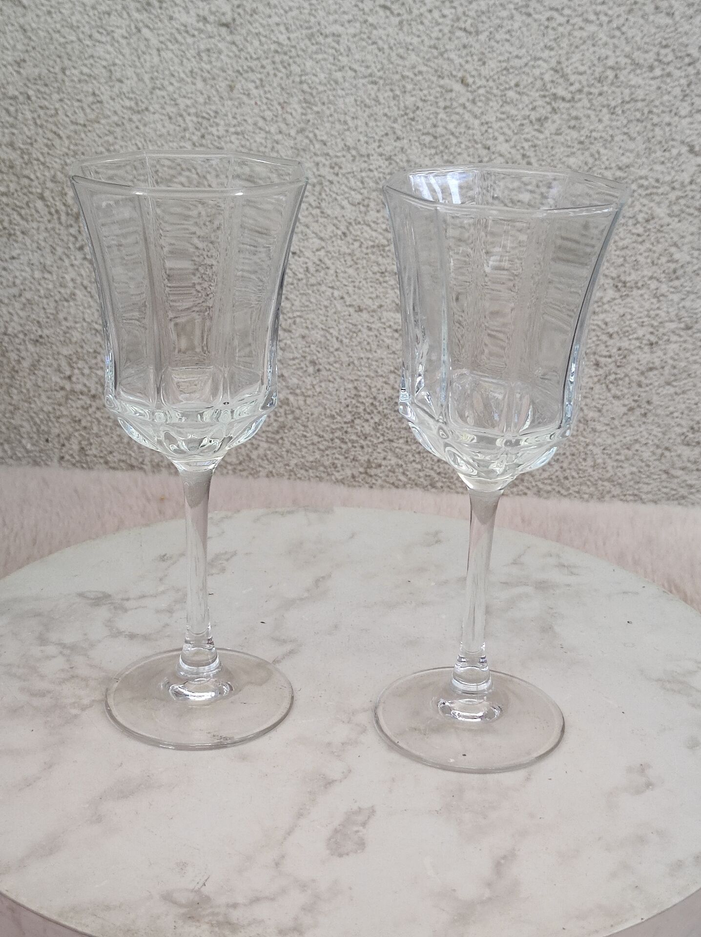 Verres à vin modèle octime