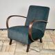 H 410 armchair designed by Jindrich Halabala, Czechoslo
