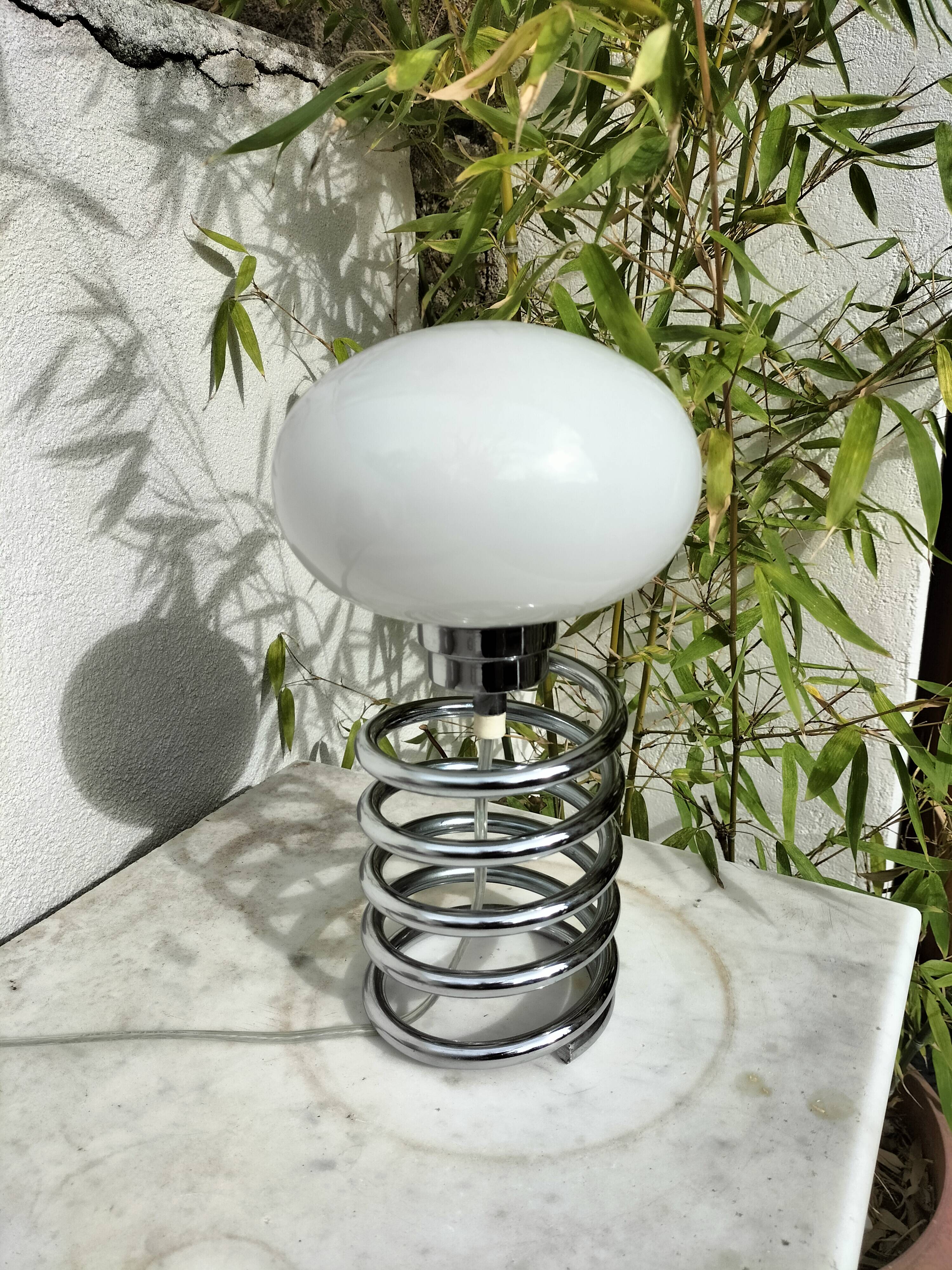 "Ingo Maurer" spring lamp
