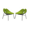 Pair of armchairs by Ernst & Jensen for Erik Jørgensen