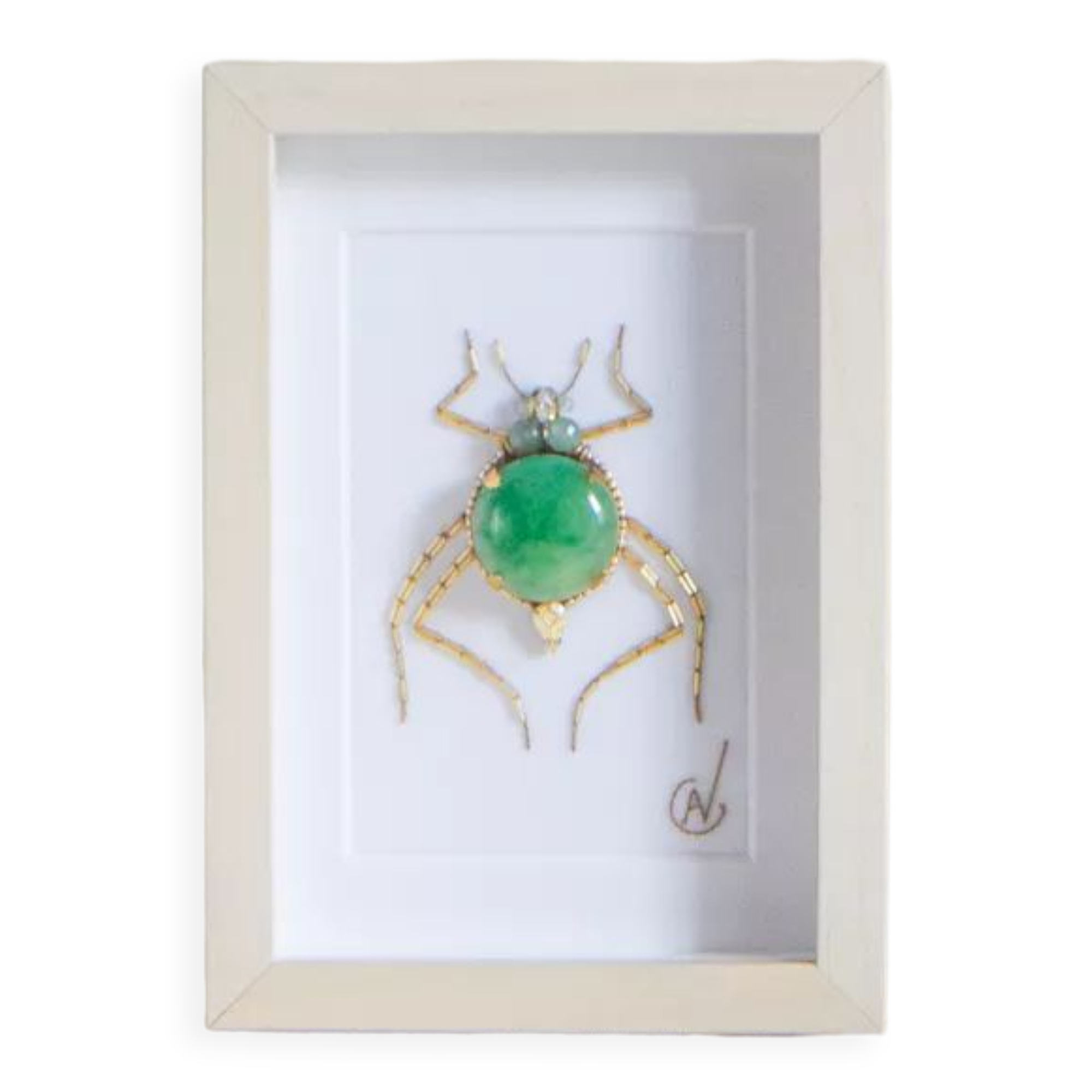 Haute couture embroidery - Scarabée