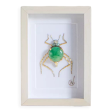 Broderie haute-couture - Scarabée