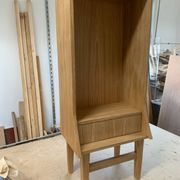 Library with drawer