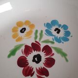Plat en céramique de Sarreguemines