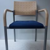 Dining conference chairs by Wiesner Hager and designed by Arge2, 1980s