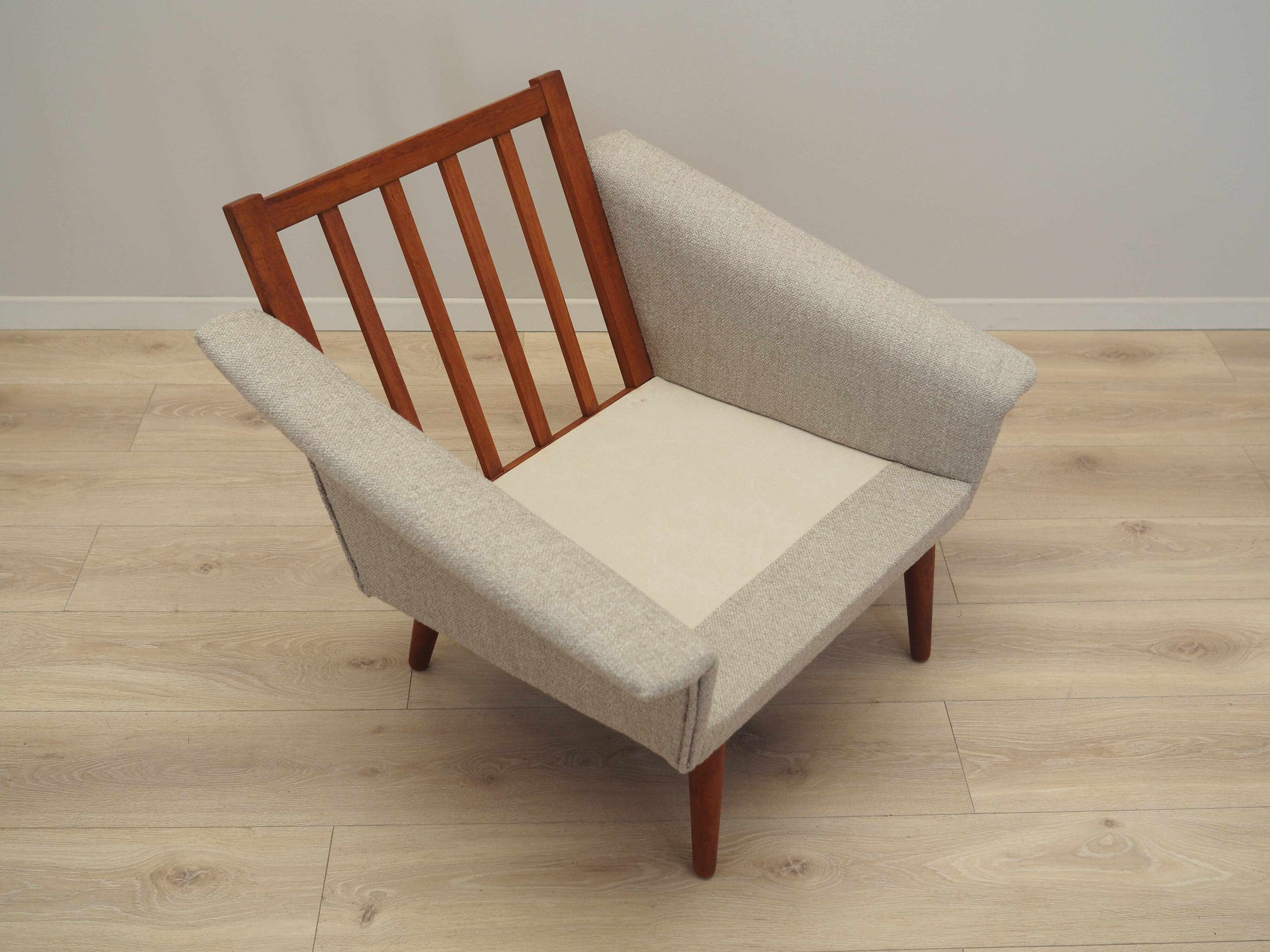 Teak armchair, Danish design, 1970s, production: Denmark