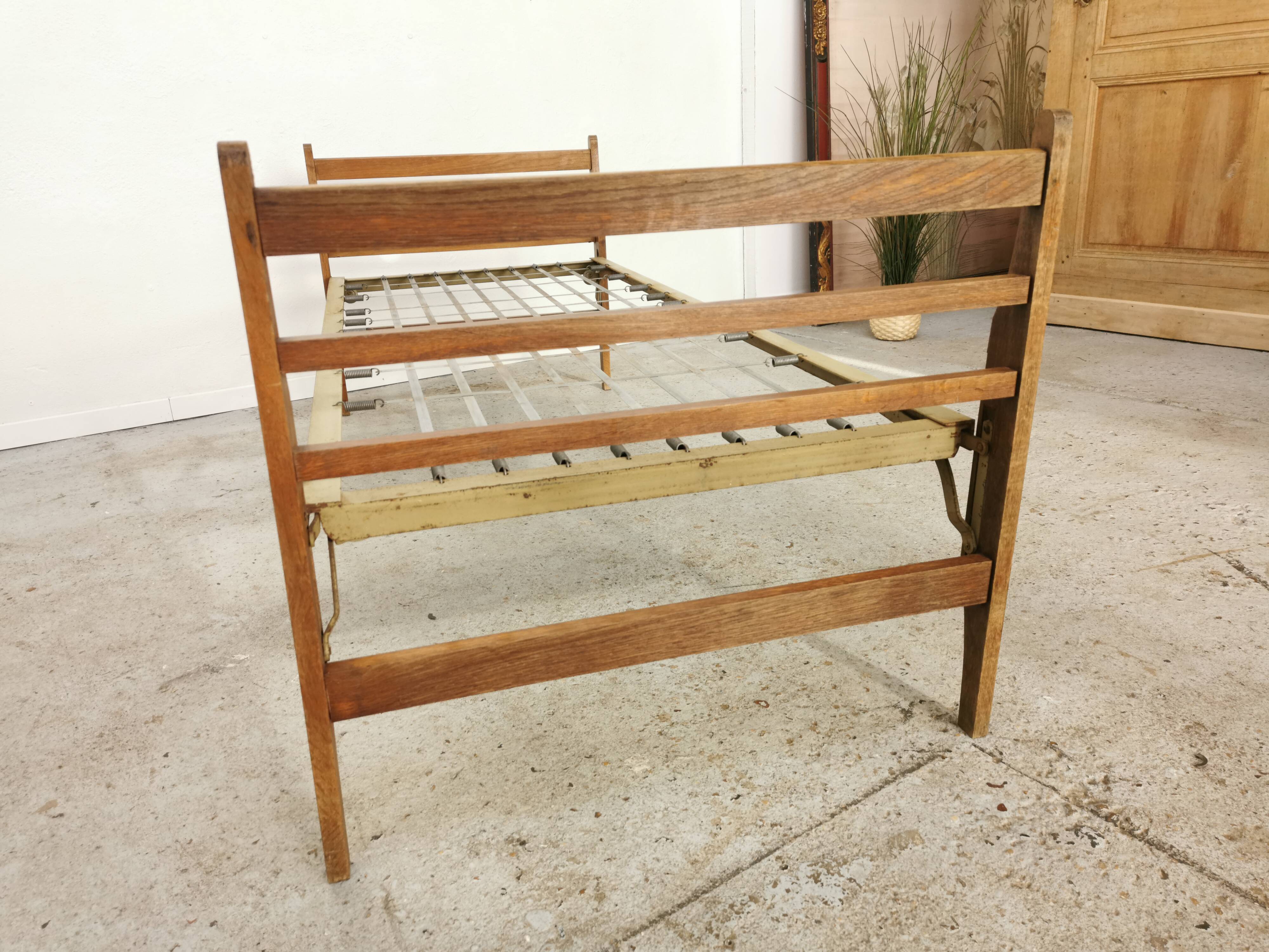 Lit pliant daybed vintage 1950