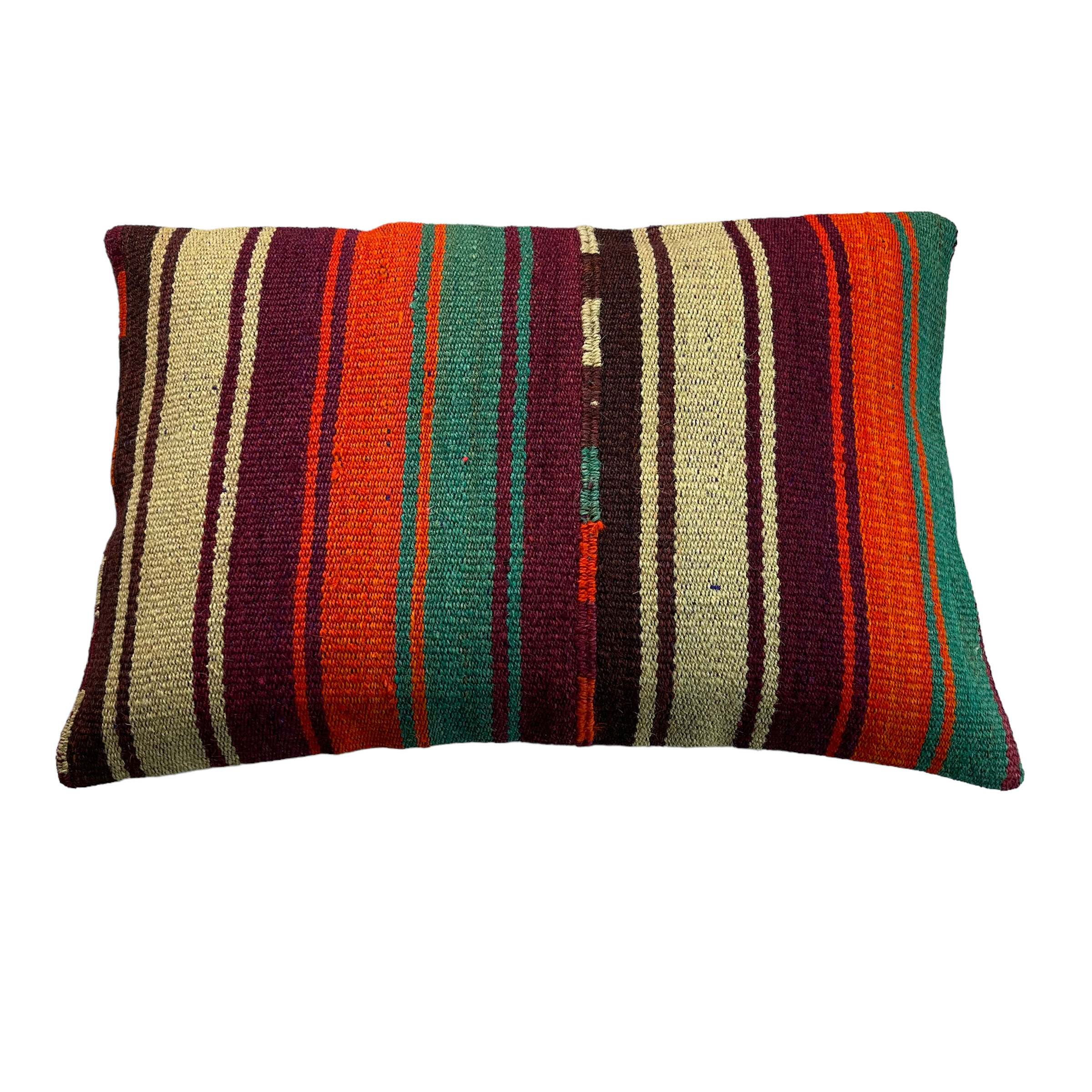 Vintage turkish handmade cushion cover , 40 x 60 cm