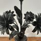 Duo of flower lamp bases