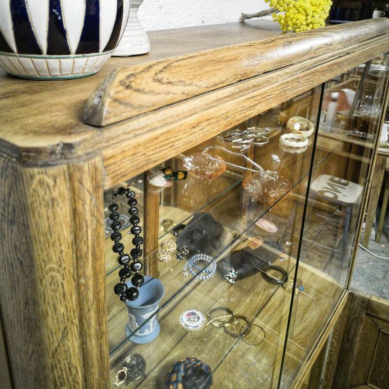 Armoire vitrine art déco