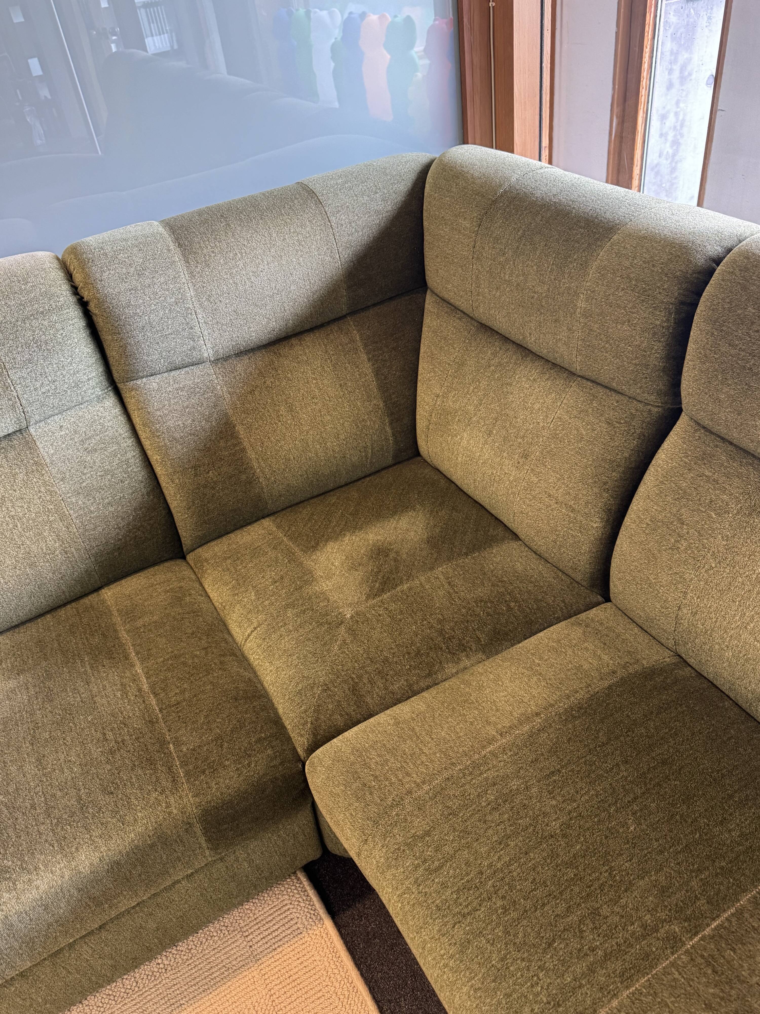 Vintage Rokke Velvet Modular. Sofa