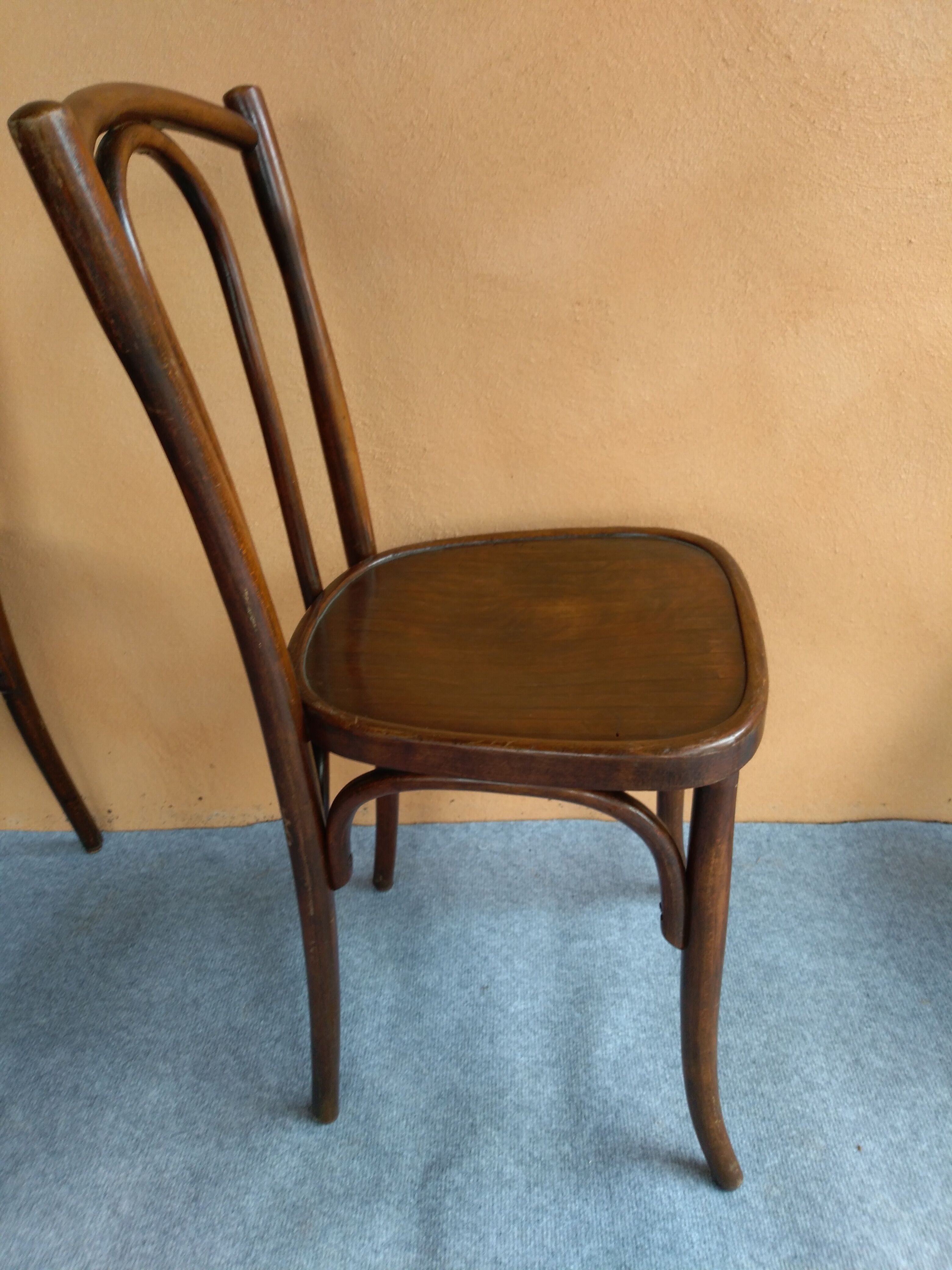 Suite 6 chaises bistrot Luterma 1930