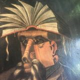 The Librarian, on canvas 89x65