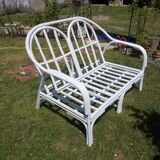 Rattan sofa