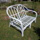 Rattan canapé