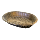 Silver metal breadbasket