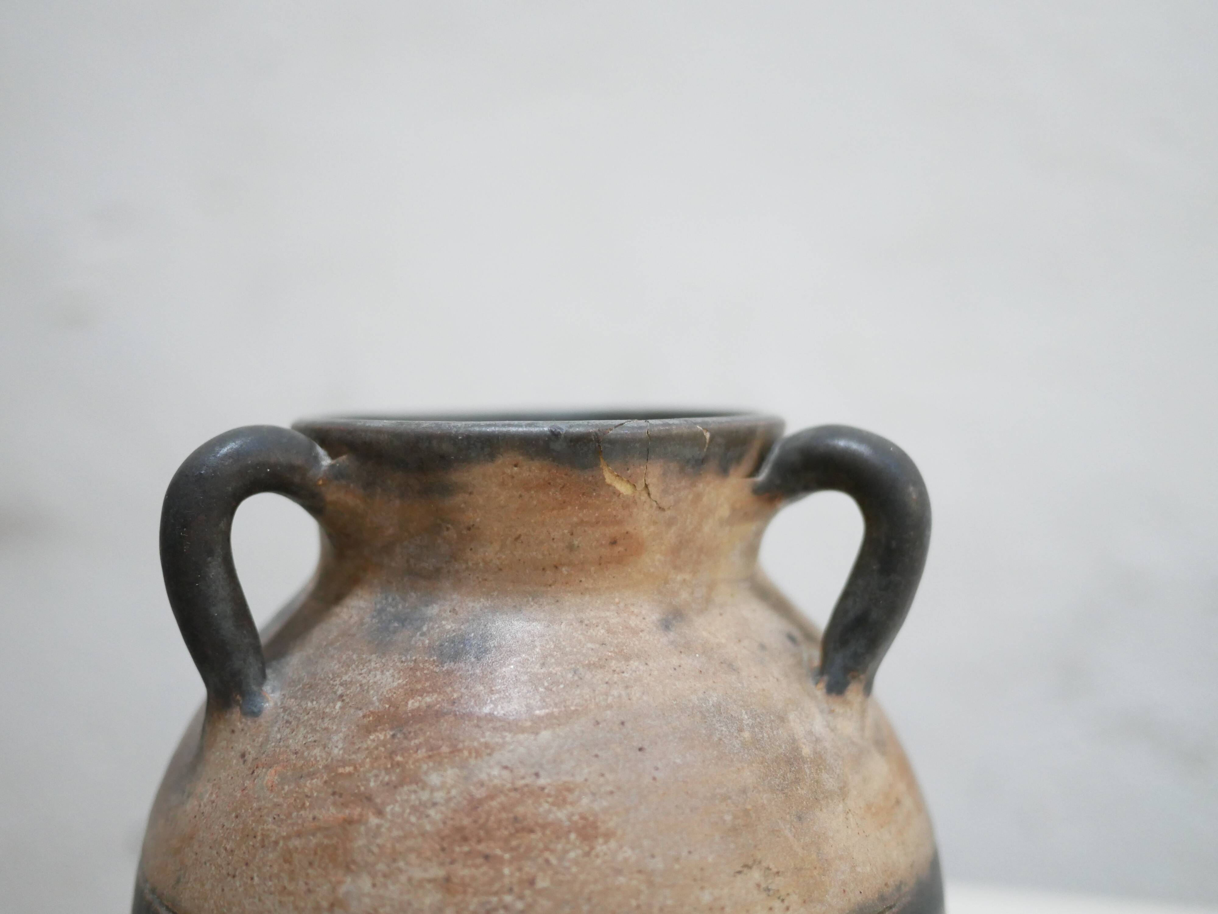 Vase vintage en grès par W. Biron, Belgique