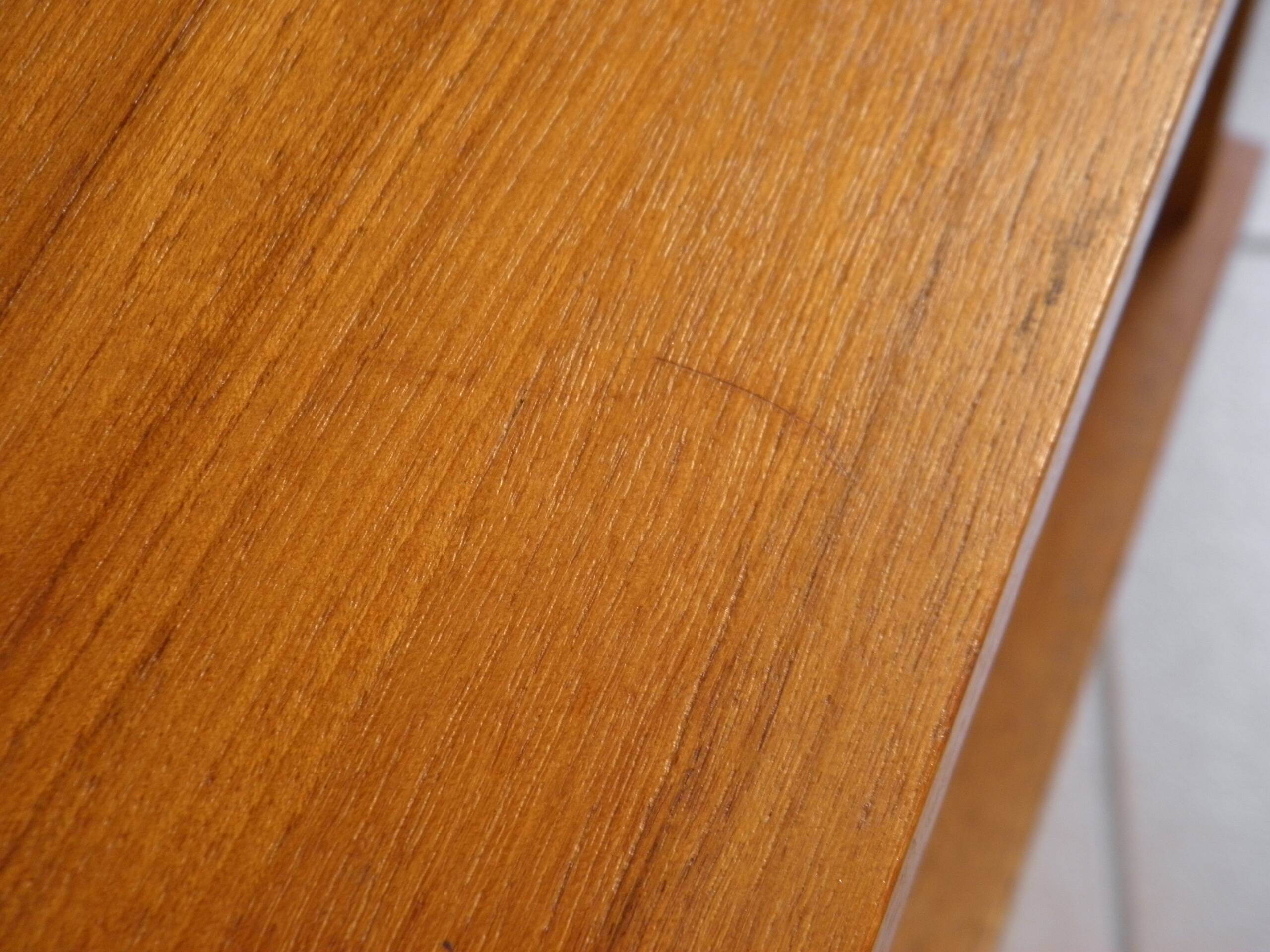 Teak bedside table years 70