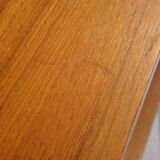 Teak bedside table years 70