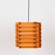 Danish vintage teak lamp from 1970s