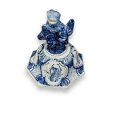 Delft earthenware vase XIXth