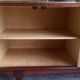 Scandinavian teak buffet with showcase and secretary - 1960