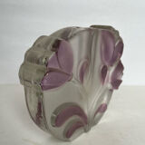 Vase en verre duoflore